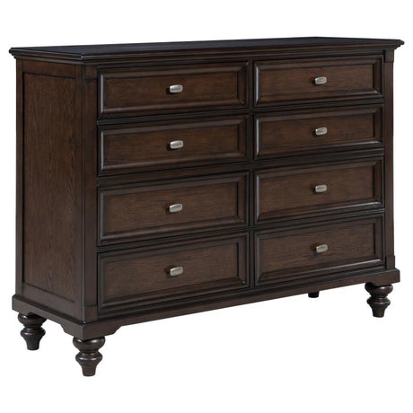 Andover 5-piece Queen Bedroom Set Dark Oak - 223631Q-S5