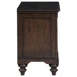 Andover 1-drawer Nightstand Bedside Table Dark Oak - 223632