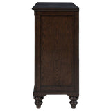 Andover 8-drawer Dresser Cabinet Dark Oak - 223633