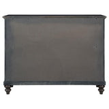 Andover 8-drawer Dresser Cabinet Dark Oak - 223633
