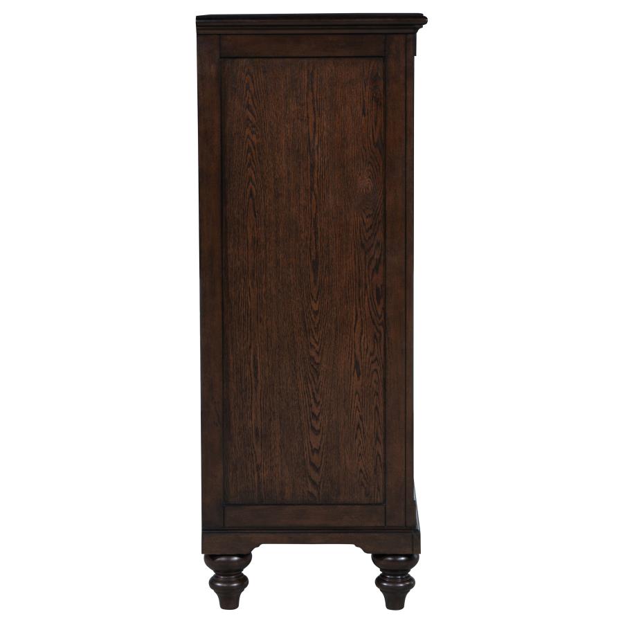Andover 5-drawer Chest of Drawers Dark Oak - 223635