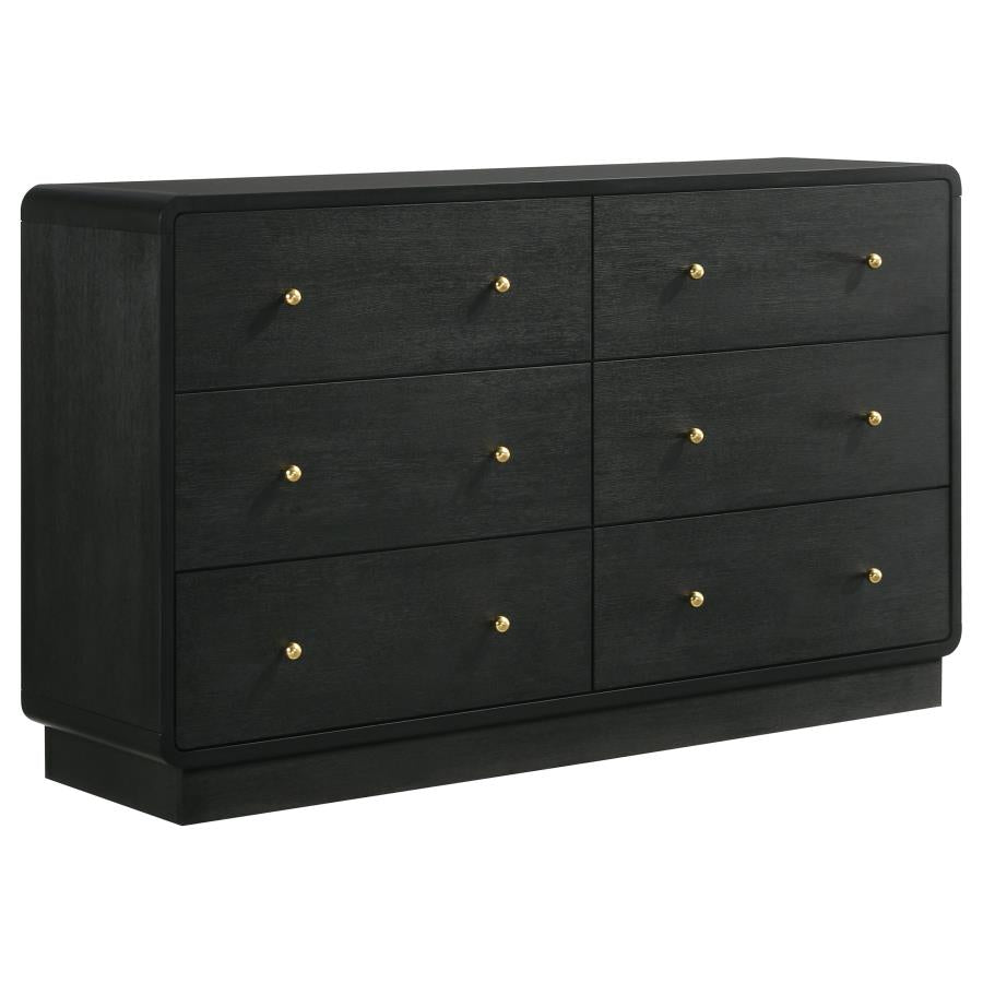 Cavelle 4-piece Full Bedroom Set Black - 223661F-S4