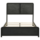 Cavelle 51-inch Upholstered Full Panel Bed Black - 223661F