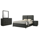 Cavelle 4-piece Queen Bedroom Set Black - 223661Q-S4