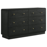 Cavelle 4-piece Twin Bedroom Set Black - 223661T-S4