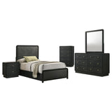 Cavelle 5-piece Twin Bedroom Set Black - 223661T-S5