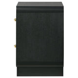 Cavelle 2-drawer Nightstand Bedside Table Black - 223662