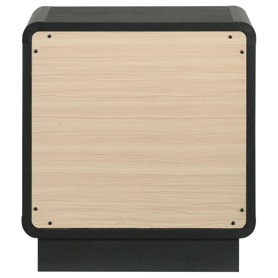 Cavelle 2-drawer Nightstand Bedside Table Black - 223662