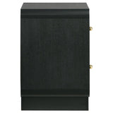 Cavelle 2-drawer Nightstand Bedside Table Black - 223662