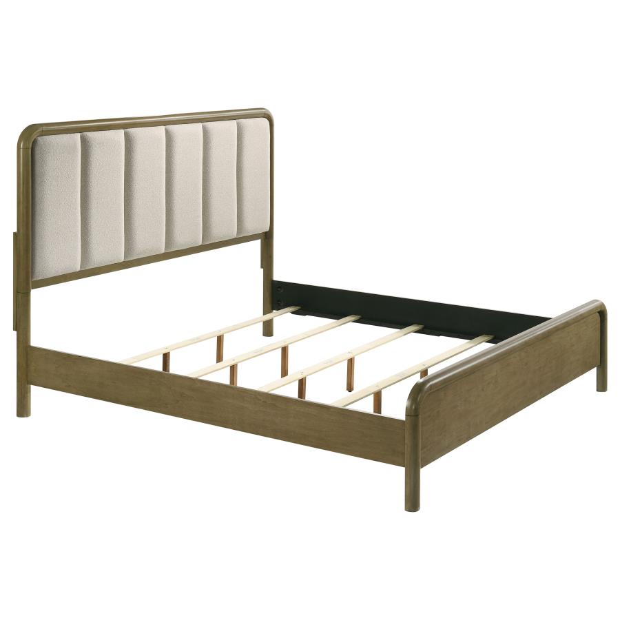 Amsbury 5-piece California King Bedroom Set Nutmeg - 224271KW-S5