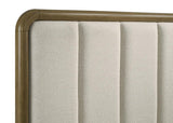 Amsbury 59-inch Upholstered California King Bed Nutmeg - 224271KW