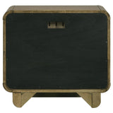 Amsbury 2-drawer Nightstand Bedside Table Nutmeg - 224272