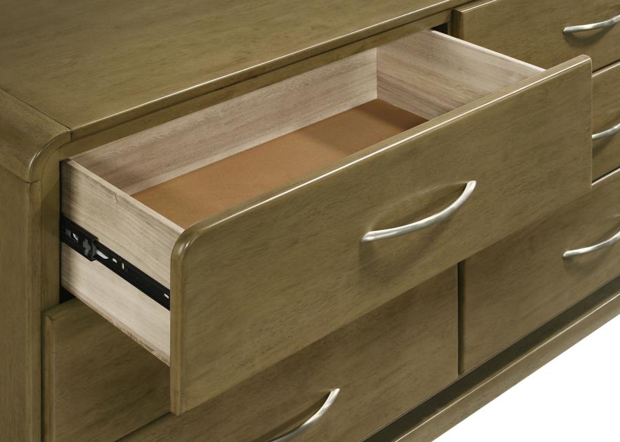 Amsbury 6-drawer Dresser Cabinet Nutmeg - 224273
