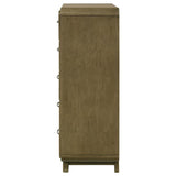 Amsbury 5-drawer Chest of Drawers Nutmeg - 224275