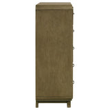 Amsbury 5-drawer Chest of Drawers Nutmeg - 224275