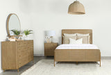 Arini 4-piece Eastern King Bedroom Set Sand Wash - 224300KE-S4