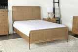 Arini Rattan California King Panel Bed Sand Wash and Natural - 224300KW