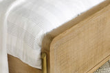Arini Rattan California King Panel Bed Sand Wash and Natural - 224300KW