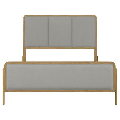 Arini 4-piece Eastern King Bedroom Set Sand Wash and Grey - 224301KE-S4