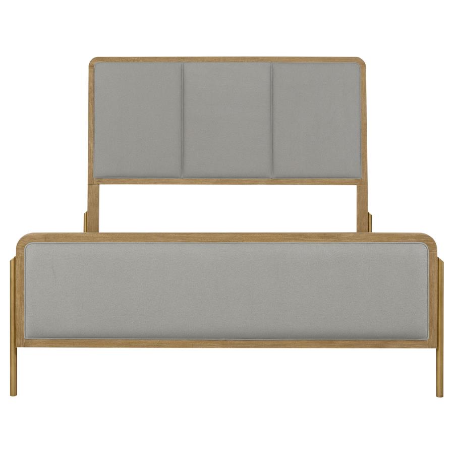 Arini 4-piece Queen Bedroom Set Sand Wash and Grey - 224301Q-S4