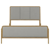 Arini 4-piece Queen Bedroom Set Sand Wash and Grey - 224301Q-S4
