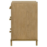 Arini 3-drawer Nightstand Sand Wash - 224302