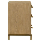 Arini 3-drawer Nightstand Sand Wash - 224302