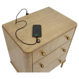 Arini 3-drawer Nightstand Sand Wash - 224302
