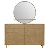 Arini 8-drawer Dresser with Mirror Sand Wash - 224303M