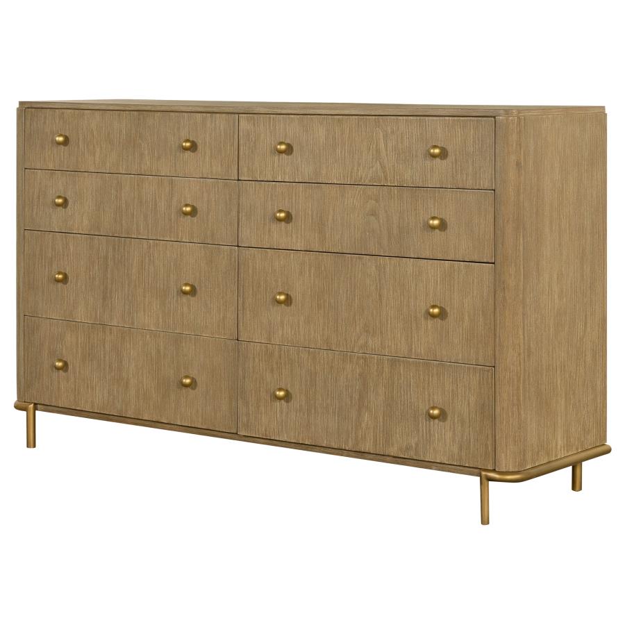 Arini 8-drawer Dresser Sand Wash - 224303