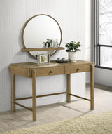 Arini 2-drawer Vanity Desk Makeup Table Sand Wash - 224307