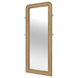 Arini Cane Weave Full Length Standing Floor Mirror Sand Wash - 224309