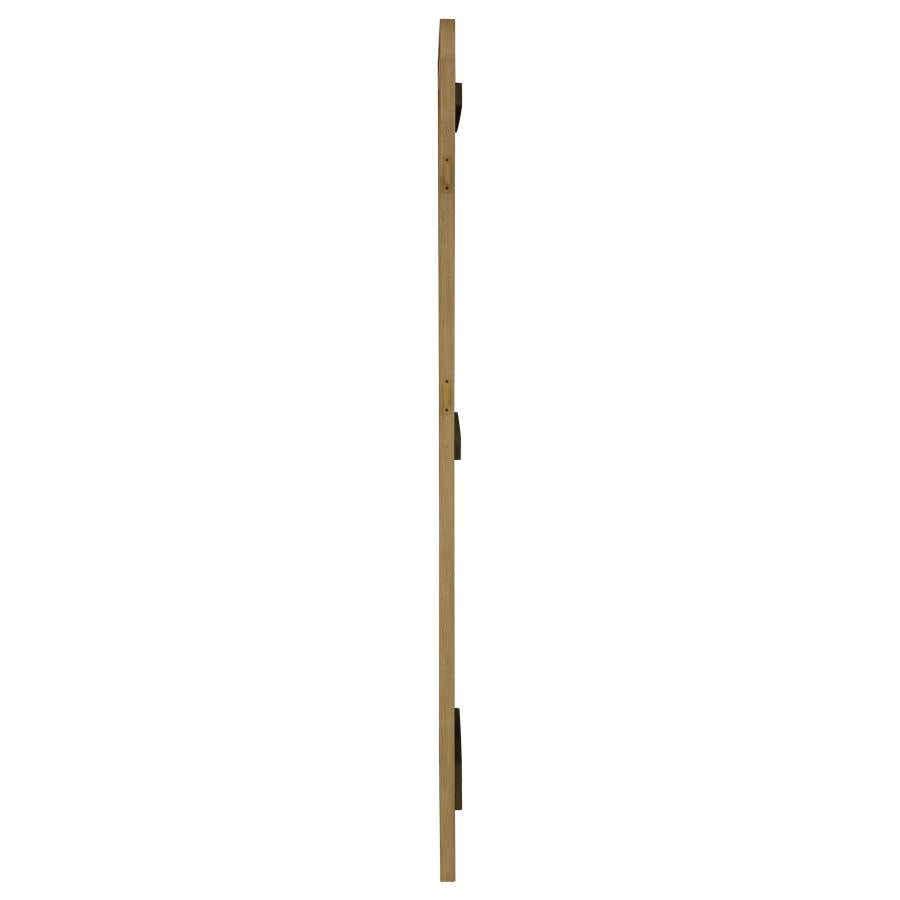 Arini Cane Weave Full Length Standing Floor Mirror Sand Wash - 224309
