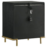 Arini 5-piece California King Bedroom Set Black and Natural - 224330KW-S5