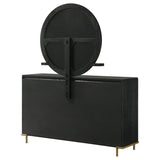 Arini 8-drawer Dresser with Mirror Black - 224333M