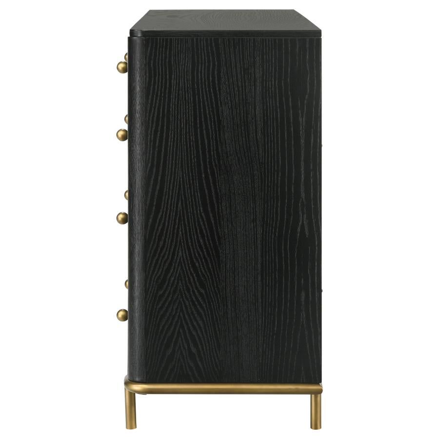 Arini 8-drawer Dresser Black - 224333