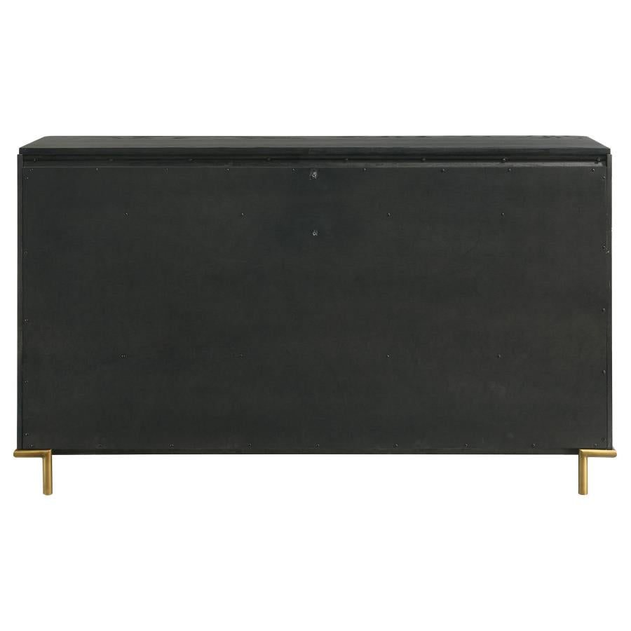 Arini 8-drawer Dresser Black - 224333