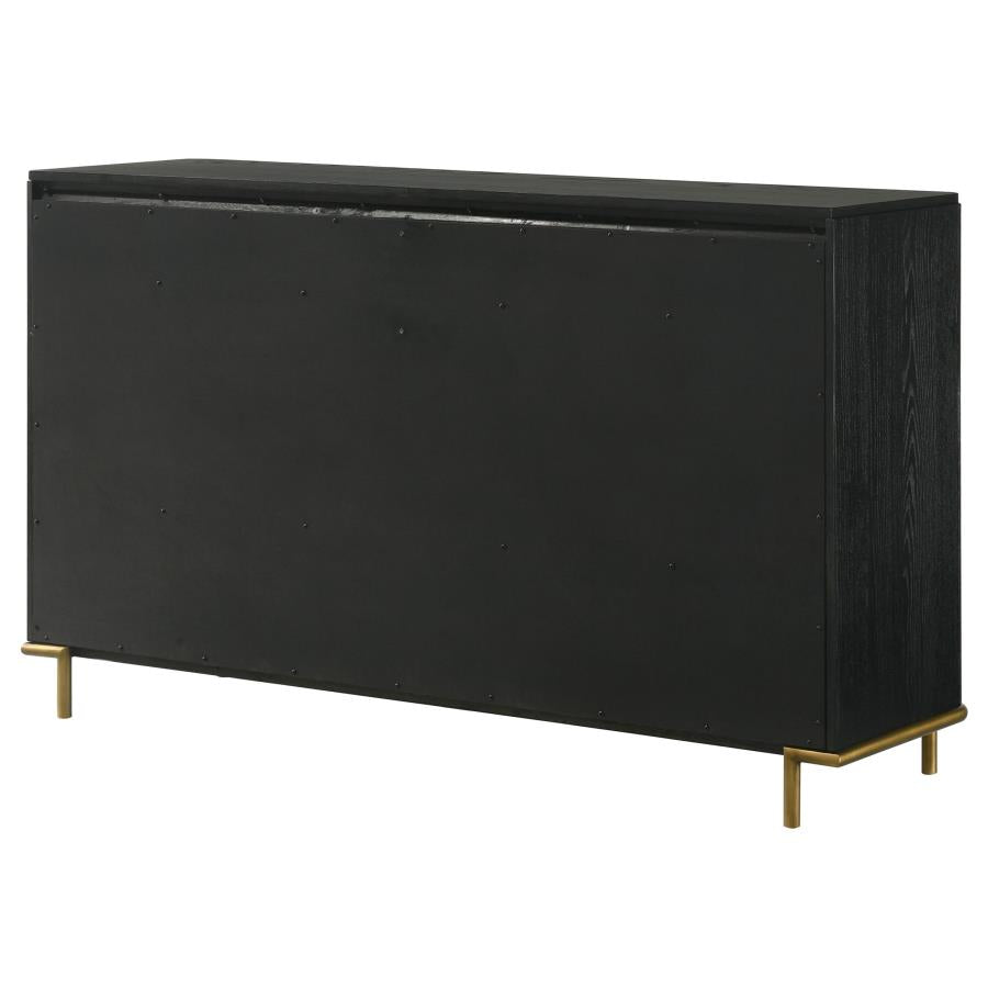 Arini 8-drawer Dresser Black - 224333