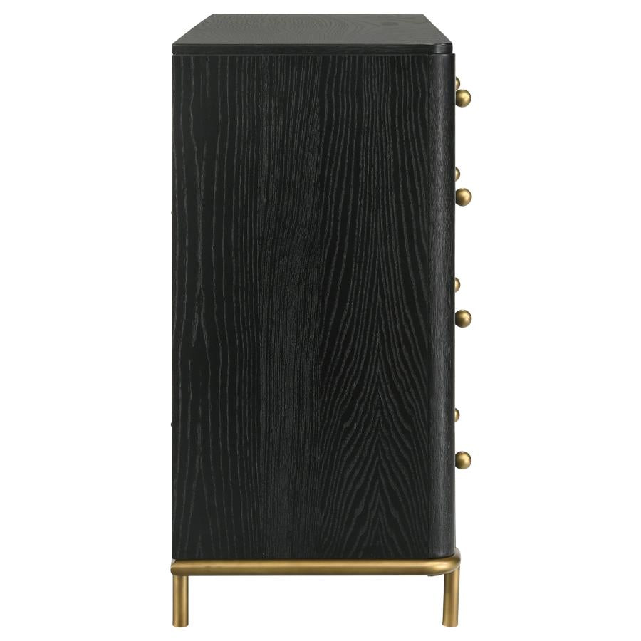 Arini 8-drawer Dresser Black - 224333