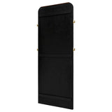 Arini Cane Weave Full Length Standing Floor Mirror Black - 224339