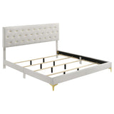 Kendall 5-piece Eastern King Bedroom Set White - 224401KE-S5
