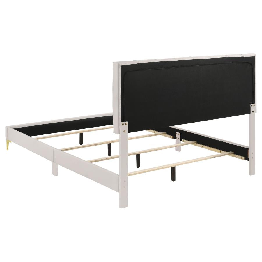 Kendall 4-piece California King Bedroom Set White - 224401KW-S4