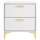 Kendall 2-drawer Nightstand White - 224402