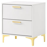 Kendall 2-drawer Nightstand White - 224402
