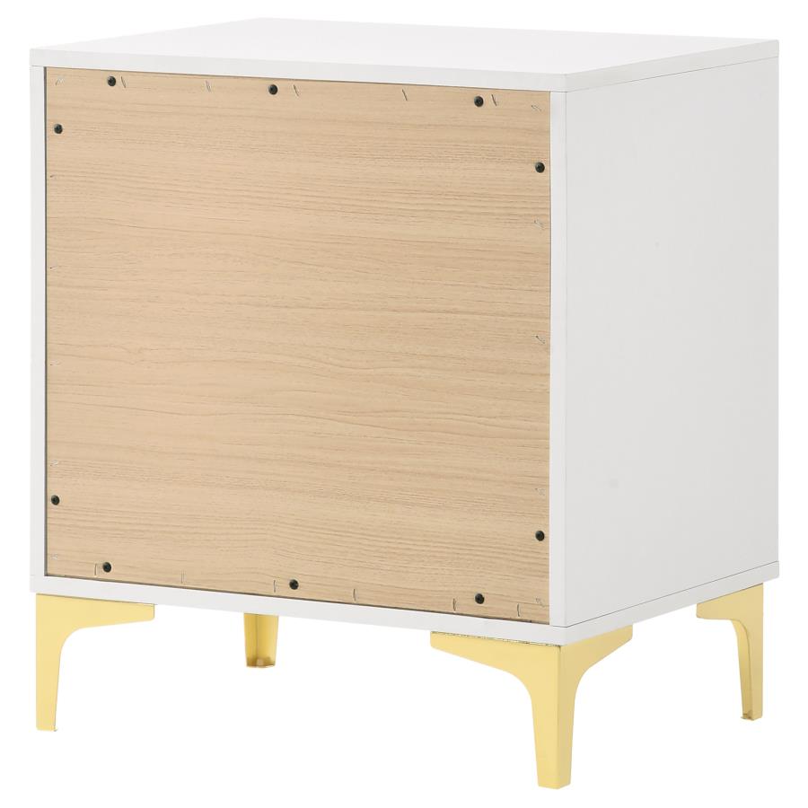 Kendall 2-drawer Nightstand White - 224402