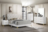 Kendall 6-drawer Dresser with Mirror White - 224403M