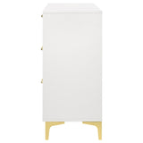 Kendall 6-drawer Dresser White - 224403