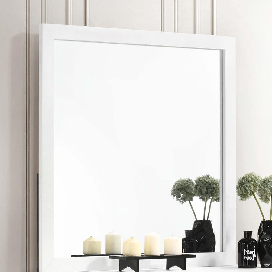 Kendall Dresser Mirror White - 224404