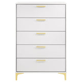 Kendall 5-drawer Bedroom Chest White - 224405