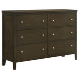 Wilkes 4-piece Eastern King Bedroom Set Dark Cocoa - 224421KE-S4